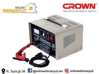 Մարտկոցի լիցքավորիչ 260/480վտ, CROWN CT37005