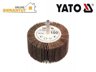 Բոռի գլխադիր հղկաթղթով N60 YATO YT-83382