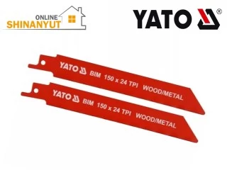 Մխոցային սղոցներ փայտի+մետաղ 150մմ YATO YT-33932