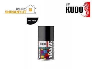 Փչովի էմալ ալկիդային սև անփայլ 0.14լ փոքր KUDO KU-1102.2