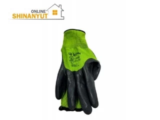 Ձեռնոց Արթիկ կանաչ-սև նիտրիլապատ 8070-55NZ