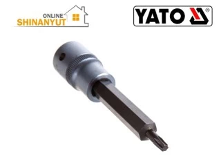TORX գլխիկով խրոցակ, торцевой ключ TORX,TORX Bit Socket, T25 խրոցակ, головка T25,T25 Socket, 1/2 շարժիչով T25,привод 1/2 T25,1/2 Drive T25,100 մմ գլխիկով խրոցակ, торцевой ключ 100 мм, 100 mm Bit Socket,   CrV խրոցակ,головка CrV,CrV Socket,S2 պողպատե գլխիկ, бита из стали S2, S2 Steel Bit, պրոֆեսիոնալ ձեռքի գործիք,профессиональный ручной инструмент,Professional Hand Tool