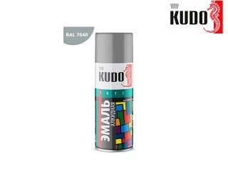 Փչովի էմալ ալկիդային մոխրագույն KUDO KU-1018