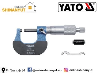 Միկրոմետր 25-50մմ YATO  YT-72301