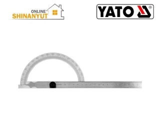 YATO անկյունաչափ,транспортир YATO,YATO protractor, 150x200 մմ անկյունաչափ, транспортир 150x200 мм,150x200 mm protractor,անկյունաչափի գործիք,угломер, angle measuring tool,ճշգրիտ անկյունաչափ,прецизионный транспортир, precision protractor,HCS բարձր ածխածնային պողպատ, высокоуглеродистая сталь HCS,HCS high carbon steel, շինարարական անկյունաչափի գործիք,строительный угломер,construction angle tool,փայտամշակման անկյունաչափ,транспортир для деревообработки, woodworking protractor, մետաղամշակման չափիչ գործիք,измерительный инструмент для металлообработки, metalworking measuring tool, YATO Հայաստան,YATO Армения,YATO Armenia