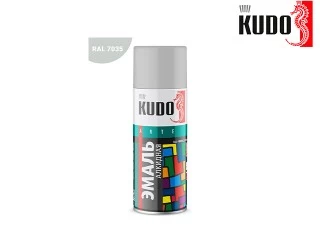 Փչովի էմալ ալկիդային բաց մոխրագույն KUDO KU-1017