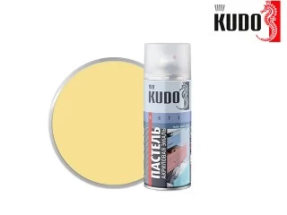 Փչովի էմալ ակրիլային դեղին անփայլ KUDO KU-A107