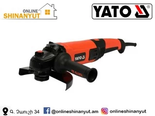 Անկյունահղկիչ 180մմ/2000վտ YATO YT-82104