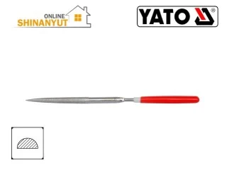 YATO YT-6141, ադամանդե խարտոց алмазный напильник diamond file, կիսաշրջանաձև խարտոց полукруглый напильник half round file, մետաղական խարտոց металлический напильник metal file, G150 ադամանդե խարտոց алмазный напильник diamond file, YATO գործիքներ инструменты tools, ադամանդե ձեռքի խարտոց алмазный ручной напильник diamond hand file, մետաղամշակման գործիքներ металлообрабатывающие инструменты metalworking tools, ճշգրիտ խարտոց прецизионный напильник precision file