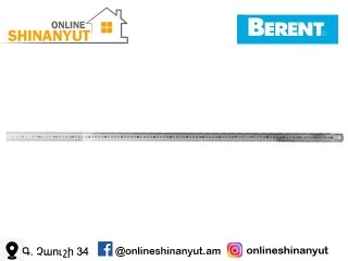 Քանոն մետր 15սմ BERENT BT4078