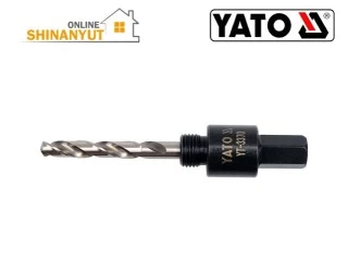 YATO YT-3370, անցքային սղոցի առանցքի ադապտեր  адаптер для корончатой ​​пилы   hole saw arbor adapter   , անցքային սղոցի ադապտեր  адаптер для корончатой ​​пилы  hole saw adapter , 1/2-20 UNF առանցք  коронка  arbor    , վեցանկյուն ցողունի ադապտեր  адаптер с шестигранным хвостовиком  hex shank adapter   , 19-29 մմ անցքային սղոց  корончатая пила  hole saw   , YATO գործիքներ  инструменты  tools   , հորատման պարագաներ  принадлежности для сверления  drilling accessories   , անցքային սղոցի պահոց держатель для корончатой ​​пилы hole saw holder