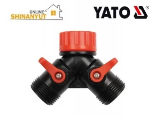 Ջրի խողովակի երկբաշխիչ ծորակին ձգվող 1/2" YATO YT-8978