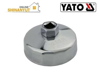 YATO YT-08270, յուղի ֆիլտրի բաժակի բանալի ключ для масляного фильтра oil filter cup wrench, յուղի ֆիլտրի խցիկ торцевая головка для масляного фильтра oil filter socket, 92 մմ мм mm, 15 ալիք  граней flute, 1/2" փոխանցման տուփ привод drive, ավտոմոբիլային գործիքներ автомобильные инструменты automotive tools, YATO գործիքներ инструменты tools