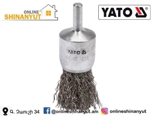 Ժանգ մաքրող խոզանակ՝ խողովակի համար,  YATO YT-47496