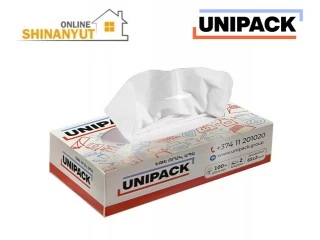 Անձեռոցիկ տուփով 2 շերտ Unipack B46