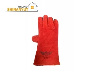 Ձեռնոց եռակցման կարմիր երկար 35սմ TEMP