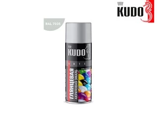 Փչովի էմալ ակրիլային բաց մոխրագույն փայլուն KUDO KU-A7035