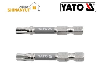 Պտուտակահանի գլխիկներ 1/4" T30-50մմ YATO YT-78035