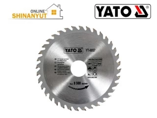 YATO YT-6057, շրջանաձև սղոցի շեղբ  дисковое пильное полотно  circular saw blade, TCT սղոցի շեղբ  твердосплавное пильное полотно  saw blade, 160 մմ սղոցի շեղբ  пильное полотно  saw blade, 36T շեղբ  полотно  blade   , փայտ կտրող շեղբ  пильное полотно для резки древесины  wood cutting blade, վոլֆրամի կարբիդային շեղբ  полотно из карбида вольфрама  tungsten carbide blade , YATO շեղբ  полотно  blade   , փայտամշակման շեղբ  пильное полотно для деревообработки  woodworking blade
