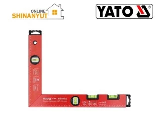 YATO YT-70744, անկյուն քանոն, անկյուն քանոն հարթաչափով, շինարարական անկյուն քանոն, ալյումինե անկյուն քանոն, հարթաչափ 4 սրվակով, 300×400 մմ անկյուն քանոն, չափիչ գործիք, շինարարական գործիքներ YATO YT-70744, угольник с уровнем, строительный угольник, алюминиевый угольник, угольник 300×400 мм, угольник с 4 ампулами, измерительный инструмент, строительные инструменты YATO YATO YT-70744, right-angle square, square with spirit level, aluminium framing square, 300×400 mm square, 4 vial spirit level square, construction measuring tool, carpentry tools, YATO measuring tools