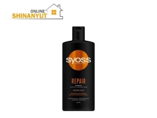 SYOSS Վերականգնող Շամպուն  Восстанавливающий шампунь  Repair Shampoo   , SYOSS 440 մլ, Վերականգնող Շամպուն  восстанавливающий шампунь  Repair Shampoo   , Վնասված Մազերի Շամպուն  шампунь для поврежденных волос  damaged hair shampoo   , Չոր Մազերի Շամպուն  шампунь для сухих волос  dry hair shampoo   , Սնուցող Շամպուն  питательный шампунь  nourishing shampoo   , Խոնավեցնող Շամպուն  увлажняющий шампунь  moisturizing shampoo   , Մազերի Ամենօրյա Խնամք  уход за волосами на каждый день  daily hair care